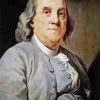 Portrait Of Benjamin Franklin Paint By Numbers