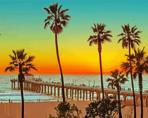 Southern California Paint By Numbers