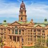 Tarrant Texas County Courthouse Paint By Numbers