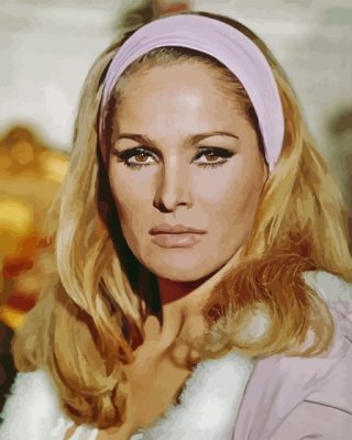 Ursula Andress Paint By Numbers