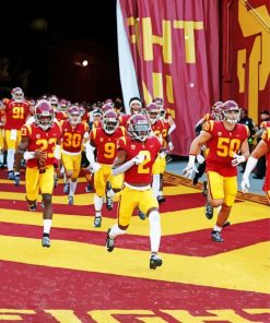 USC Trojans Players Paint By Numbers