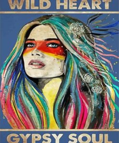 Wild Heart Gypsy Soul Paint By Numbers