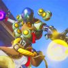 Zenyatta Overwatch Video Game Paint By Numbers