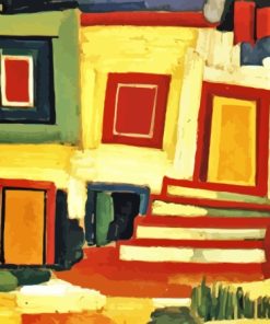 A Clear House By Amadeo De Souza Cardoso Paint By Numbers