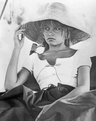 Aesthetic Brigitte Bardot Paint By Numbers