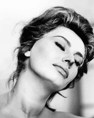 Aesthetic Sophia Loren Paint By Numbers