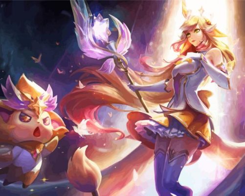 Aesthetic Soraka Paint By Numbers