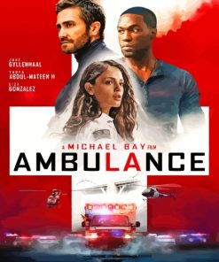 Ambulance Movie Paint By Numbers