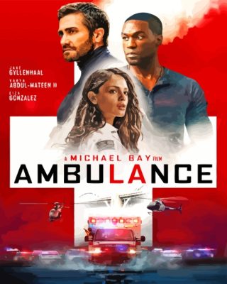 Ambulance Movie Paint By Numbers