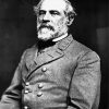 Black And White Robert E Lee Paint By Numbers