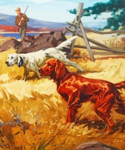 Irish Setter Paint By Numbers