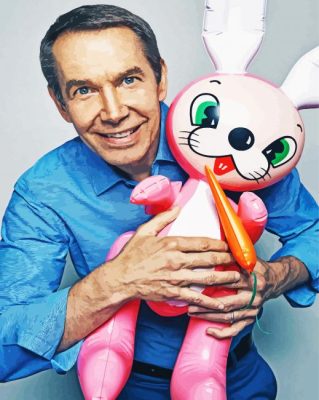 Jeff Koons American Artist Paint By Numbers