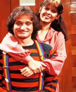 Mork And Mindy Paint By Numbers