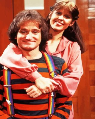 Mork And Mindy Paint By Numbers