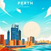 Perth Australia Paint By Numbers