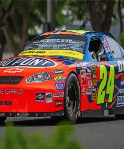 Aesthetic Jeff Gordon Nascar Paint By Numbers