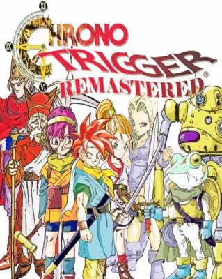 Chrono Trigger Video Game Poster Paint By Numbers