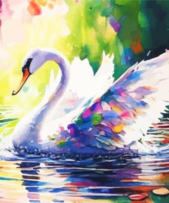 Swan Bird Paint By Numbers