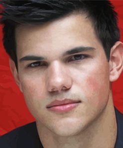 American Taylor Lautner Paint By Numbers