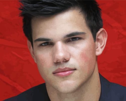 American Taylor Lautner Paint By Numbers