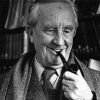 Black And White John Ronald Reuel Tolkien Paint By Numbers