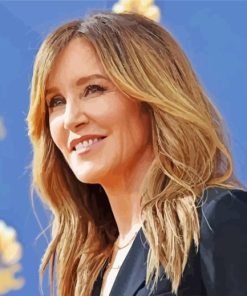 Classy Actress Felicity Huffman Paint By Numbers
