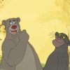 Disney Jungle Book Bagheera And Baloo Paint By Numbers