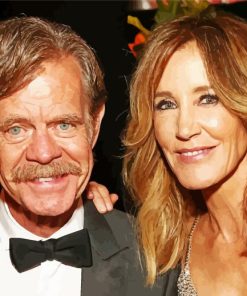 Felicity Huffman And William h Macy Paint By Numbers