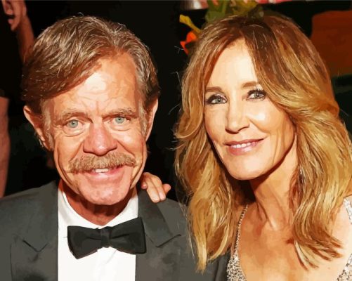 Felicity Huffman And William h Macy Paint By Numbers