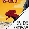 France Vars Ski De Vitesse Poster Paint By Numbers