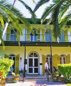 Hemingway House In Key West Paint By Numbers