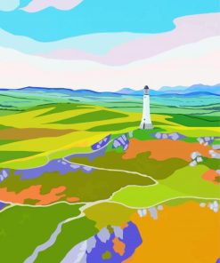 Illustration Hoad Monument England Paint By Numbers