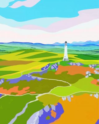 Illustration Hoad Monument England Paint By Numbers