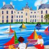 Jardin Du Luxembourg Art Paint By Numbers