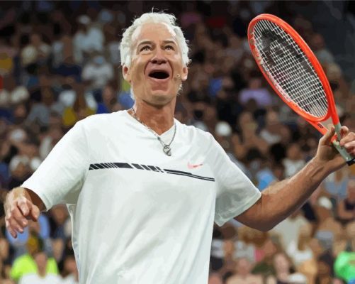 John Mcenroe Paint By Numbers