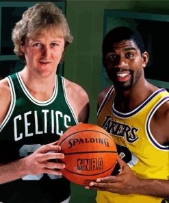 Larry Bird Basketball Player Paint By Numbers