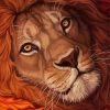 Lion Fall Paint By Numbers