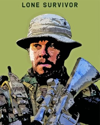 Lone Survivor Poster Paint By Numbers