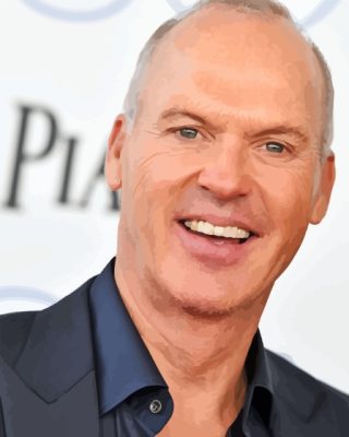 Michael Keaton Paint By Numbers