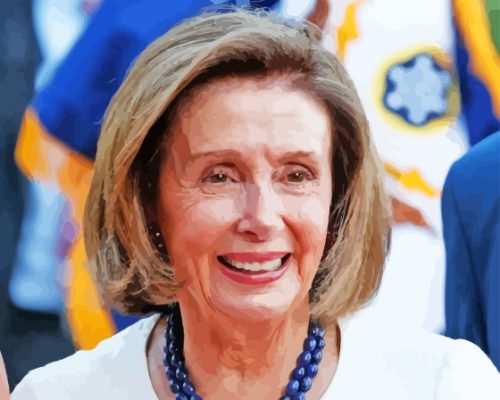 Nancy Pelosi American Politician Paint By Numbers