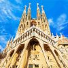 Sagrada Familia In Barcelona Spain Paint By Numbers