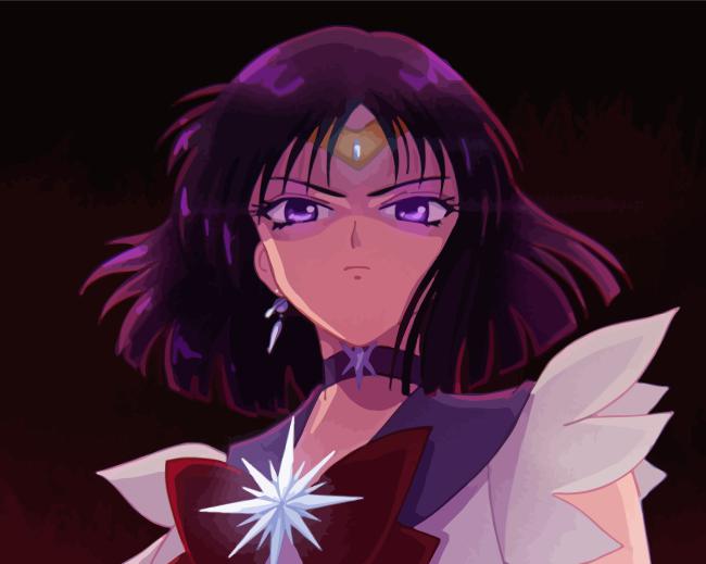 Sailor Saturn Anime Paint By Numbers