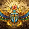 Scarab With Crystal Art Paint By Numbers