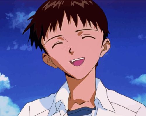 Shinji Ikari Paint By Numbers