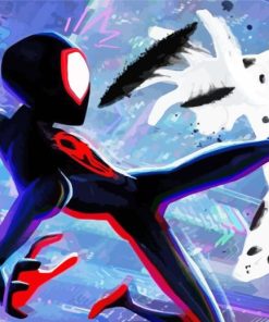 Spider Man Across The Spider Verse Paint By Numbers