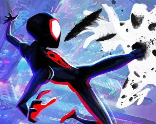 Spider Man Across The Spider Verse Paint By Numbers