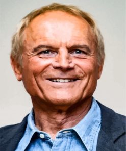 The Actor Terence Hill Paint By Numbers