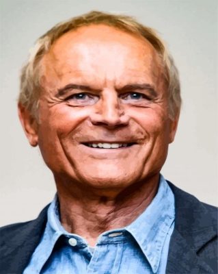 The Actor Terence Hill Paint By Numbers