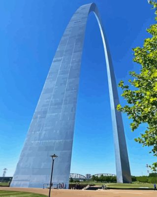 The Gateway Arch St Louis Paint By Numbers