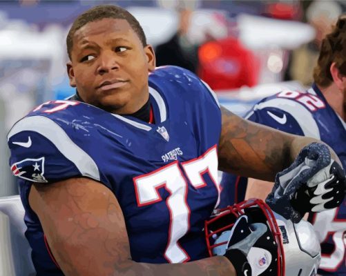 Trent Brown American Player Paint By Numbers